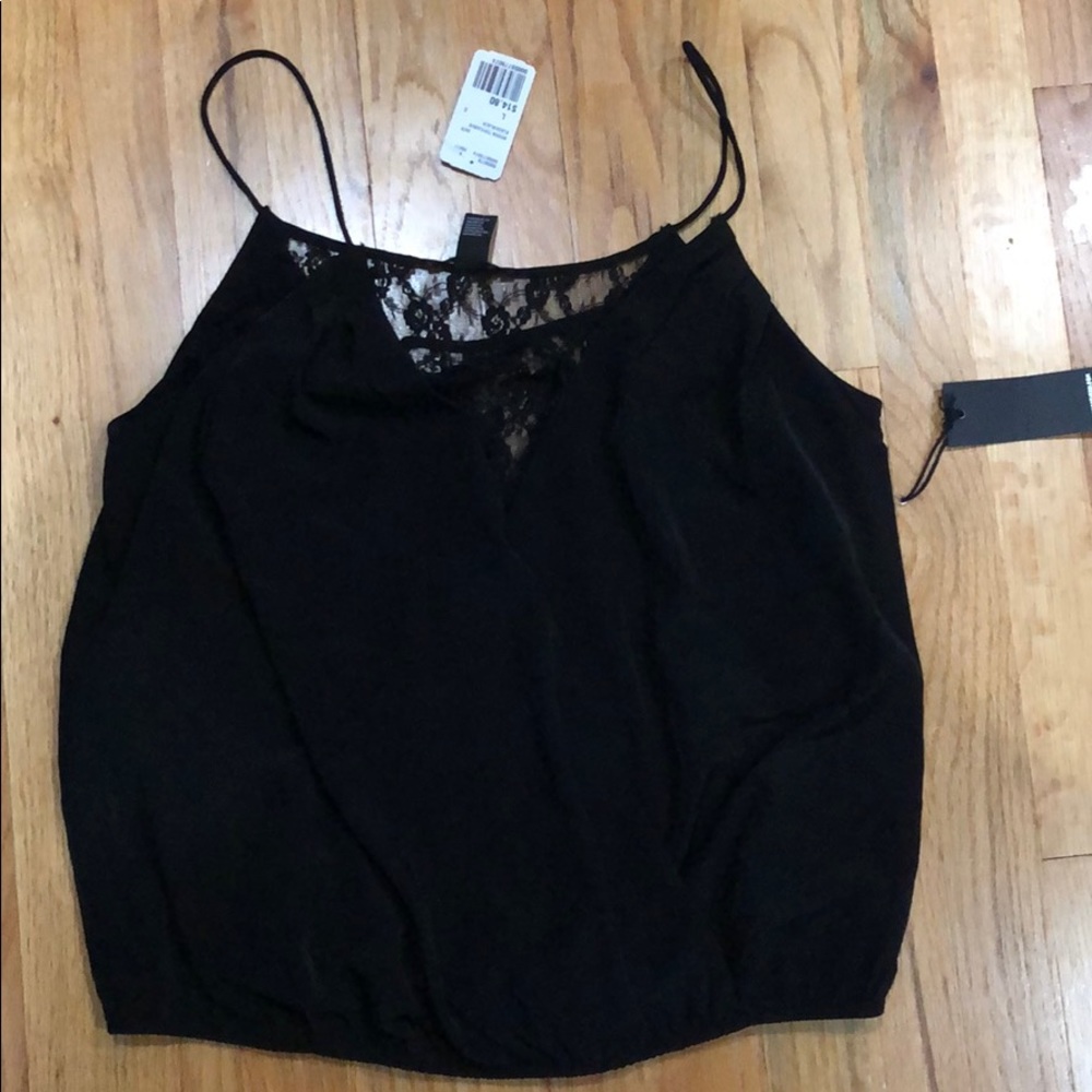 Lace tank top